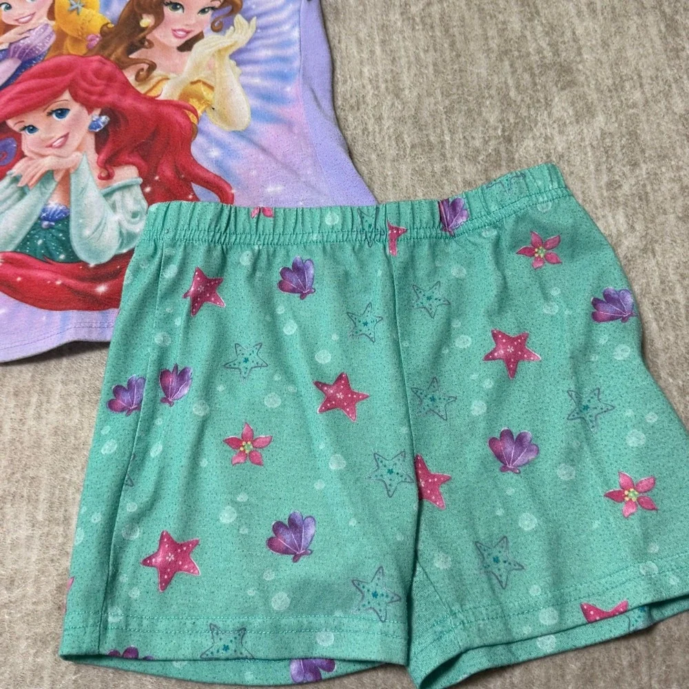 Y2K Disney Princess girls  pj set